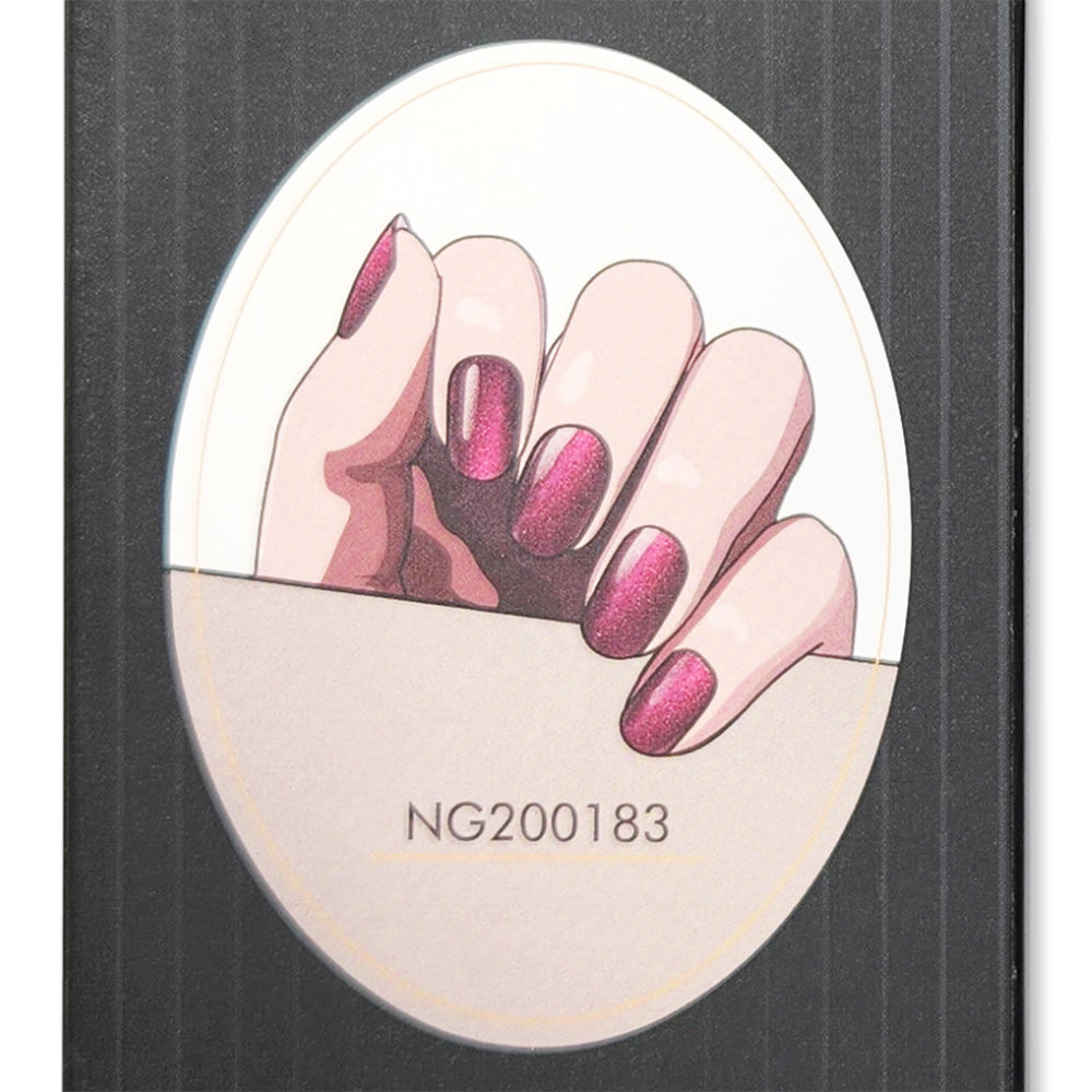 20PCS Semi-Cured Gel Nail Polish Strips - 183