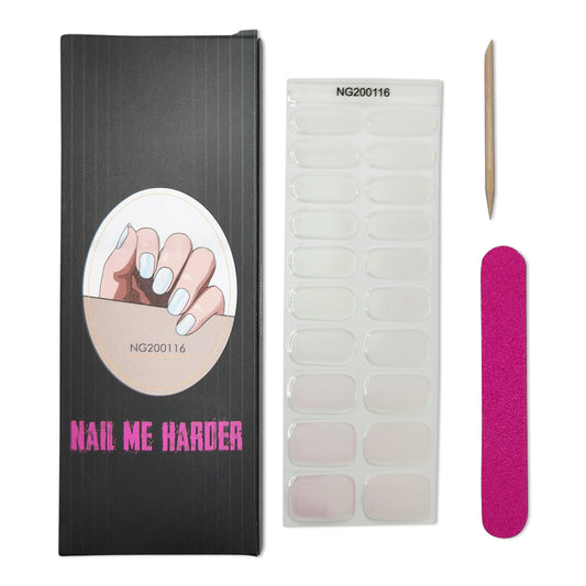 20PCS Semi-Cured Gel Nail Polish Strips - 116