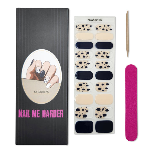 20PCS Semi-Cured Gel Nail Polish Strips - 175