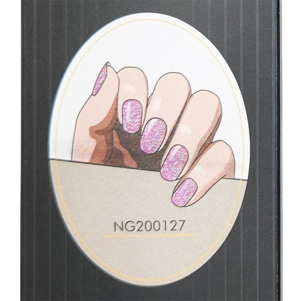 20PCS Semi-Cured Gel Nail Polish Strips - 127